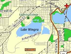 Route Around Lake Wingra